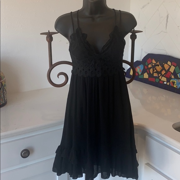 Trend shop black lace bodice slip dress - Picture 2 of 12